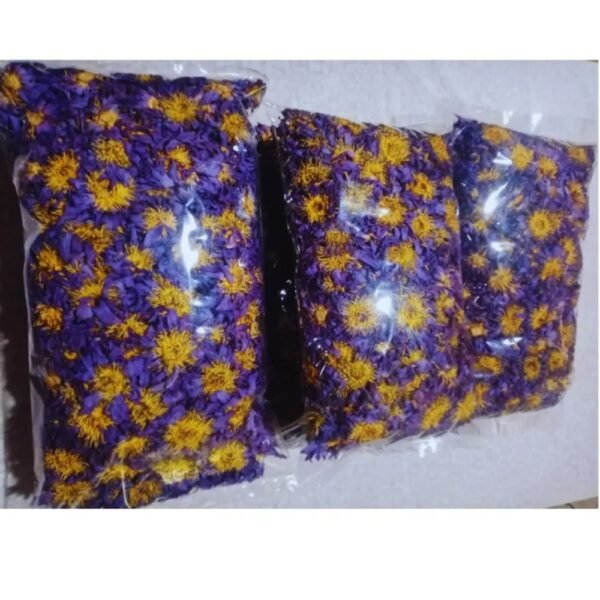 Organic Egyptian Blue Lotus dried flowers sacred blooms Nymphaea Caerulea from Sri Lanka